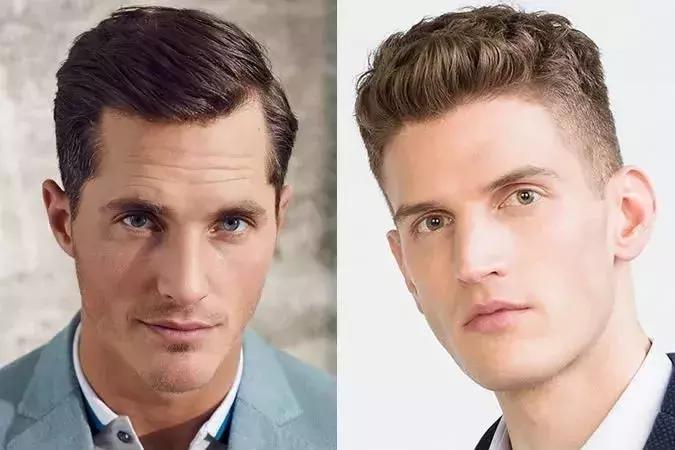 背头发型适合什么脸型女生图片,背头男发型龙须背头适合什么脸型