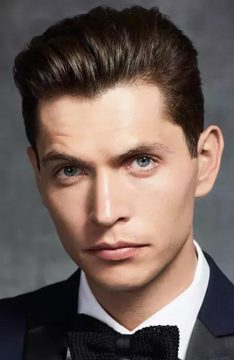 背头发型适合什么脸型女生图片,背头男发型龙须背头适合什么脸型