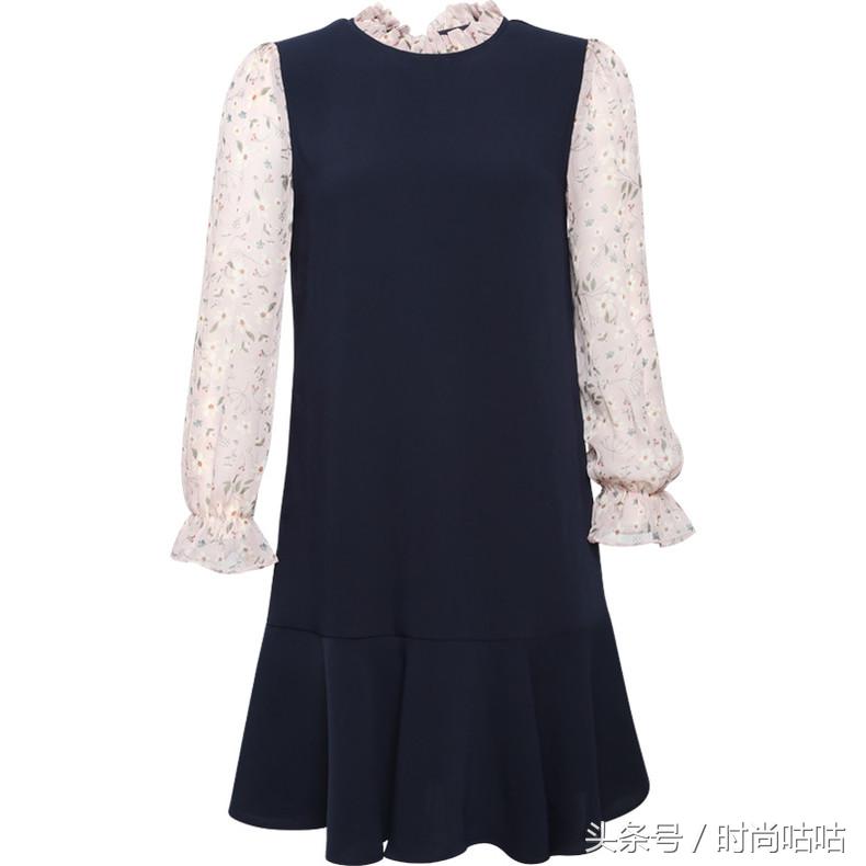 胖mm时尚荷叶边连衣裙,cos荷叶边连衣裙穿搭
