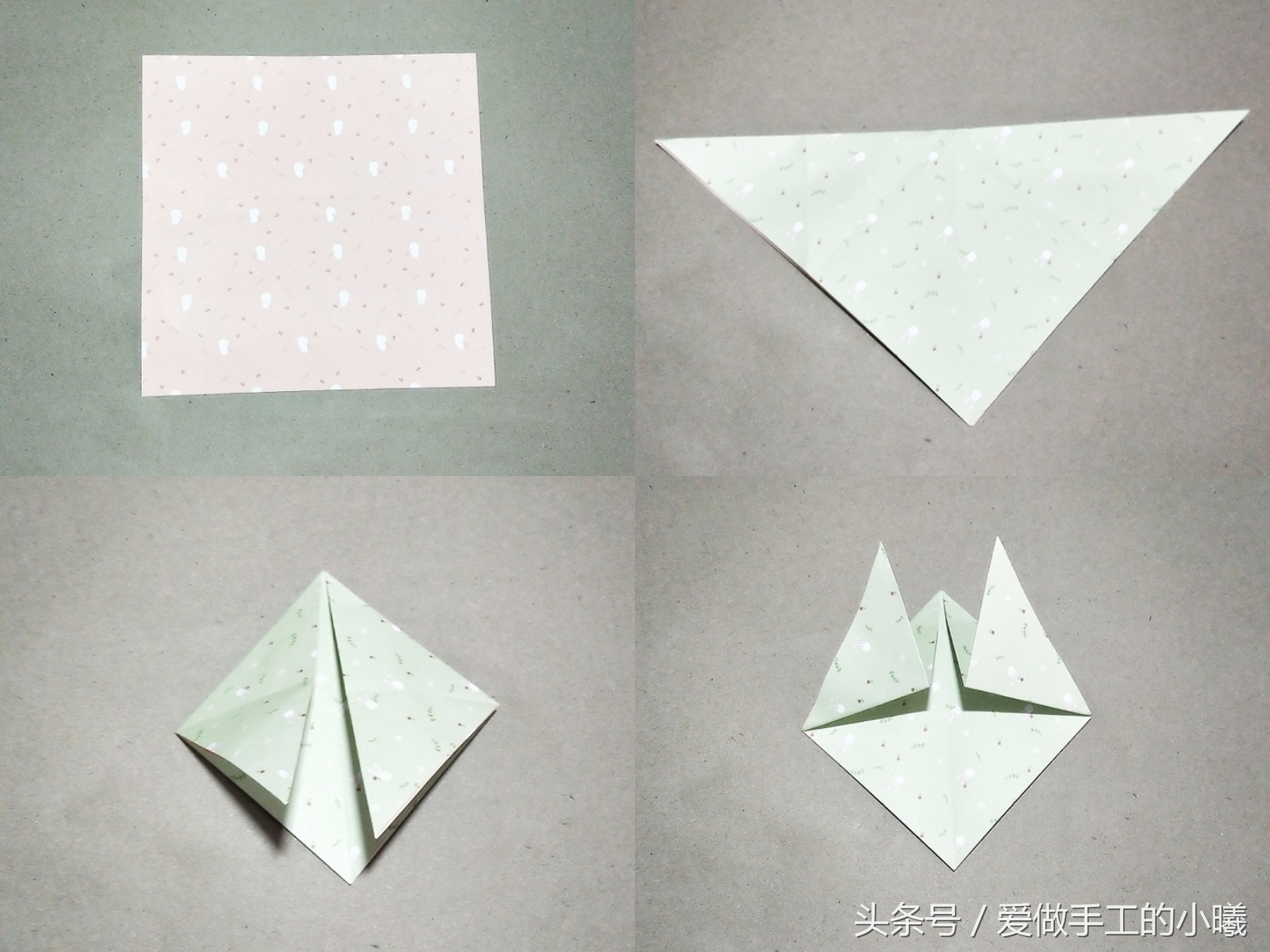 1-8岁简单又好玩的折纸,童趣折纸作品童话