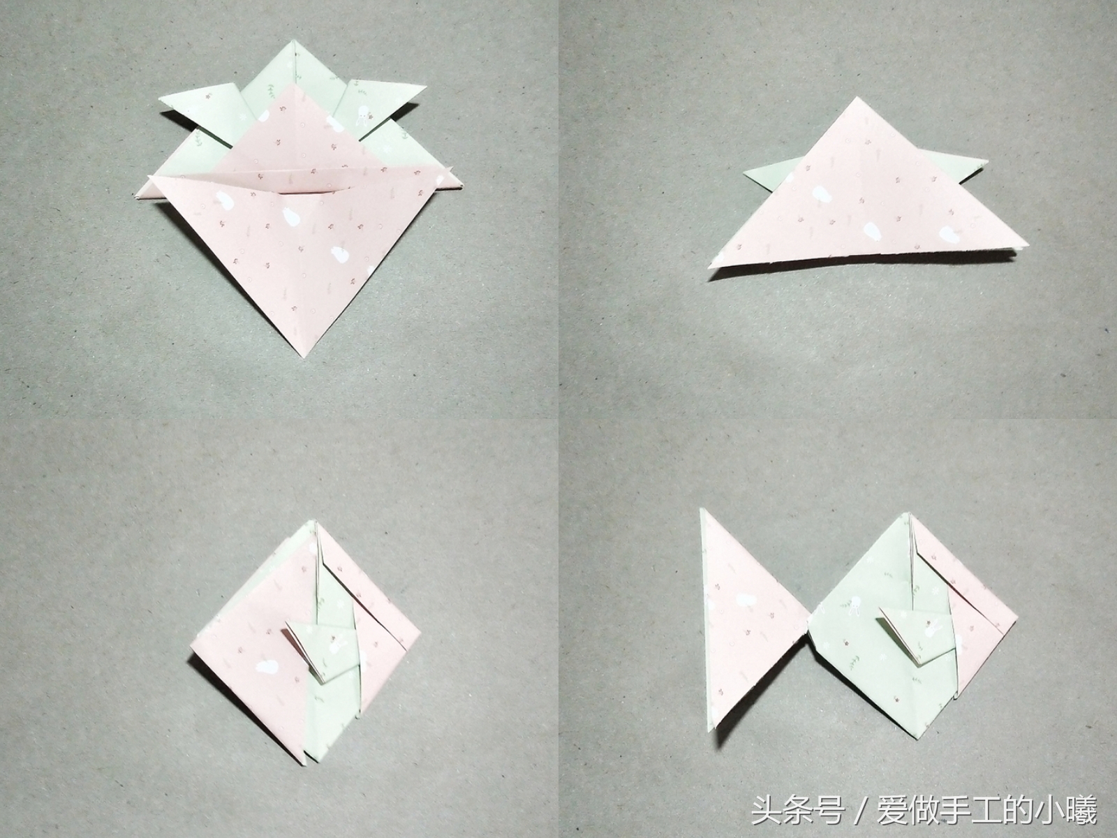 1-8岁简单又好玩的折纸,童趣折纸作品童话