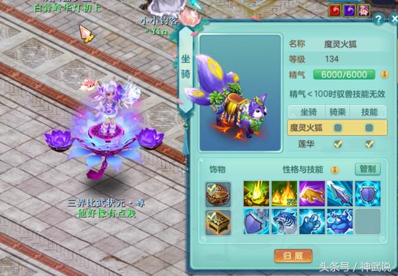 神武3,神武3的99级天宫