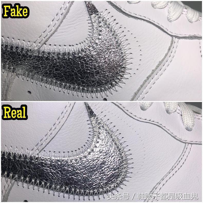 owaf1联名真假对比,af1ow白联名真假对比