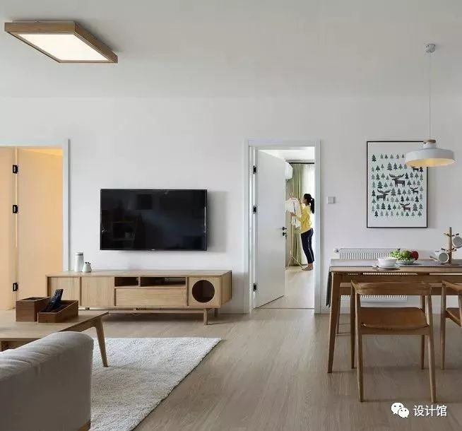 电视背景墙小如何设计好看,小面积的电视背景墙