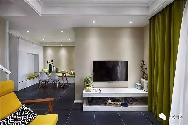 电视背景墙小如何设计好看,小面积的电视背景墙