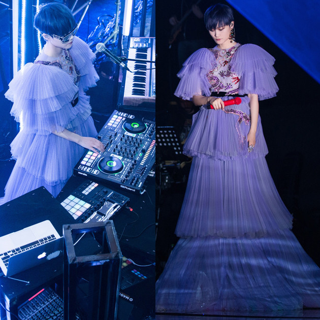 李宇春高定2022,回忆2018年李宇春的演唱会