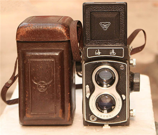 新时代潮流科技相机,双镜头老式照相机