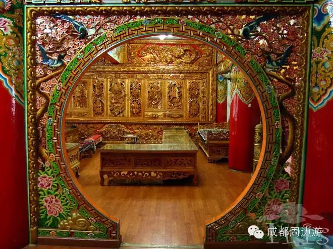 道孚玉科网红民宿,道孚惠远寺莲花圣地风情民宿