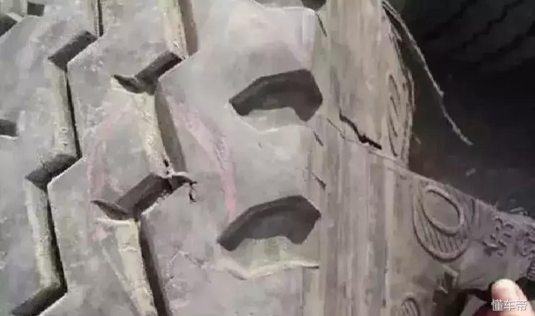 卡车轮胎断丝鼓包原因,卡车轮胎损坏原因图解
