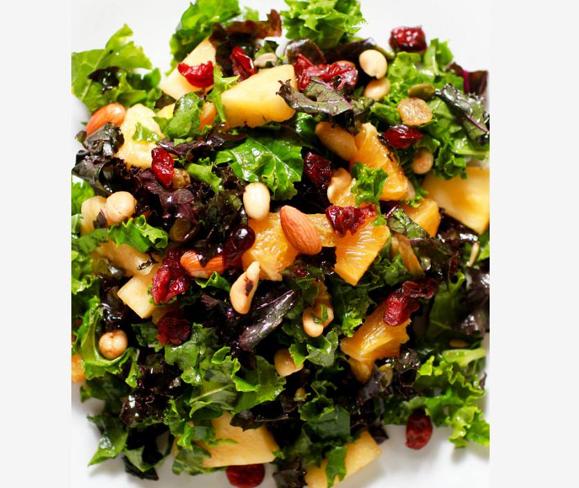 羽衣甘蓝沙拉,羽衣甘蓝沙拉做法