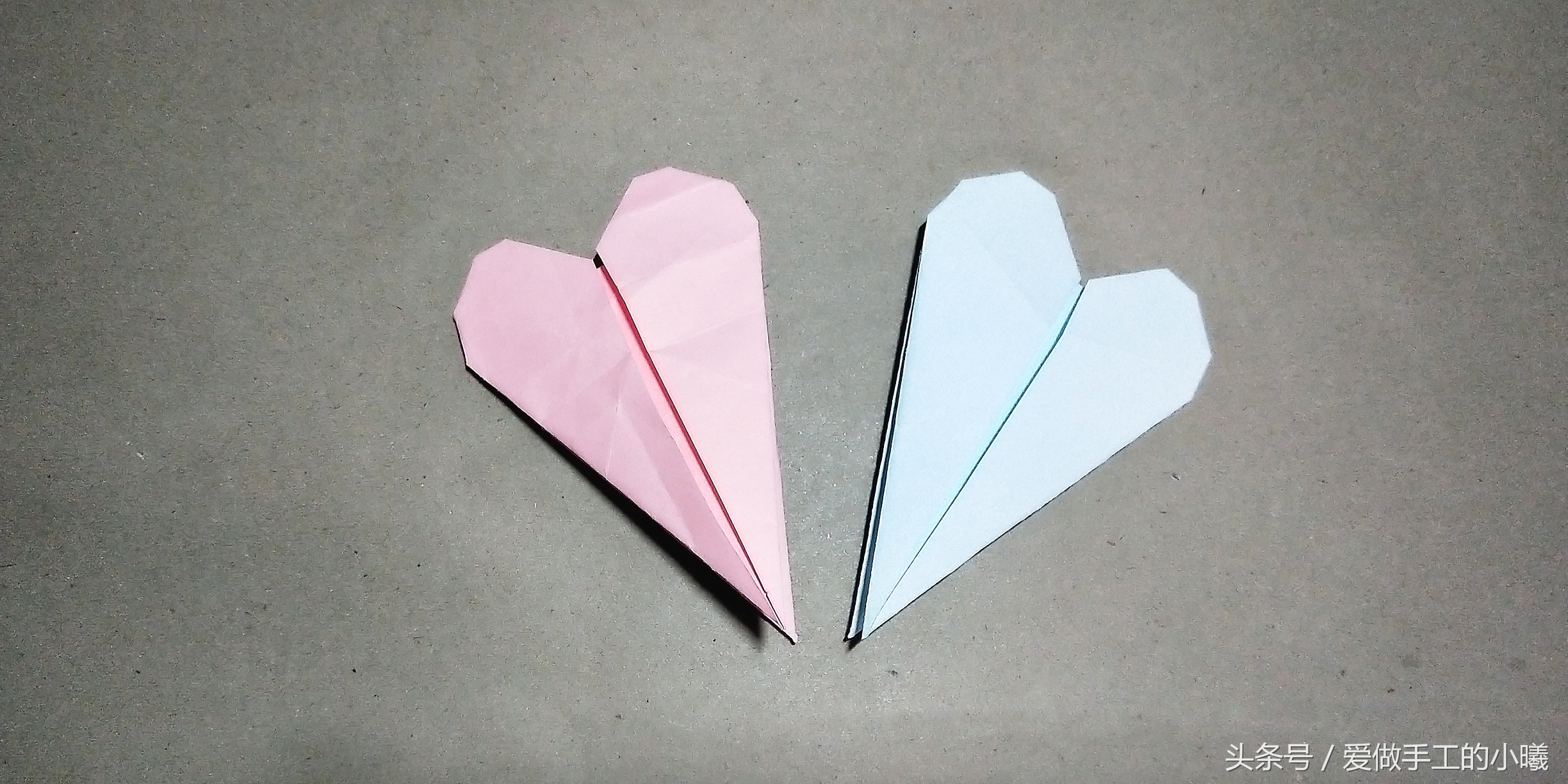 爱心折纸书签四叶草,超火的爱心折纸书签你学会了吗