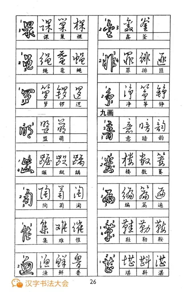 钢笔字行楷草字怎么写好看,怎样快写钢笔字