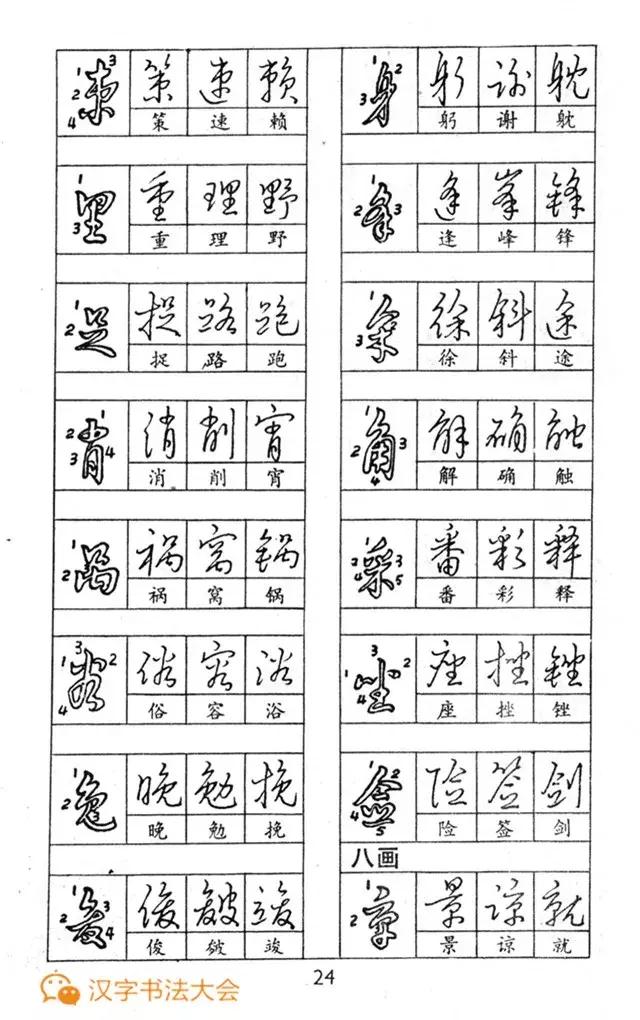 钢笔字行楷草字怎么写好看,怎样快写钢笔字