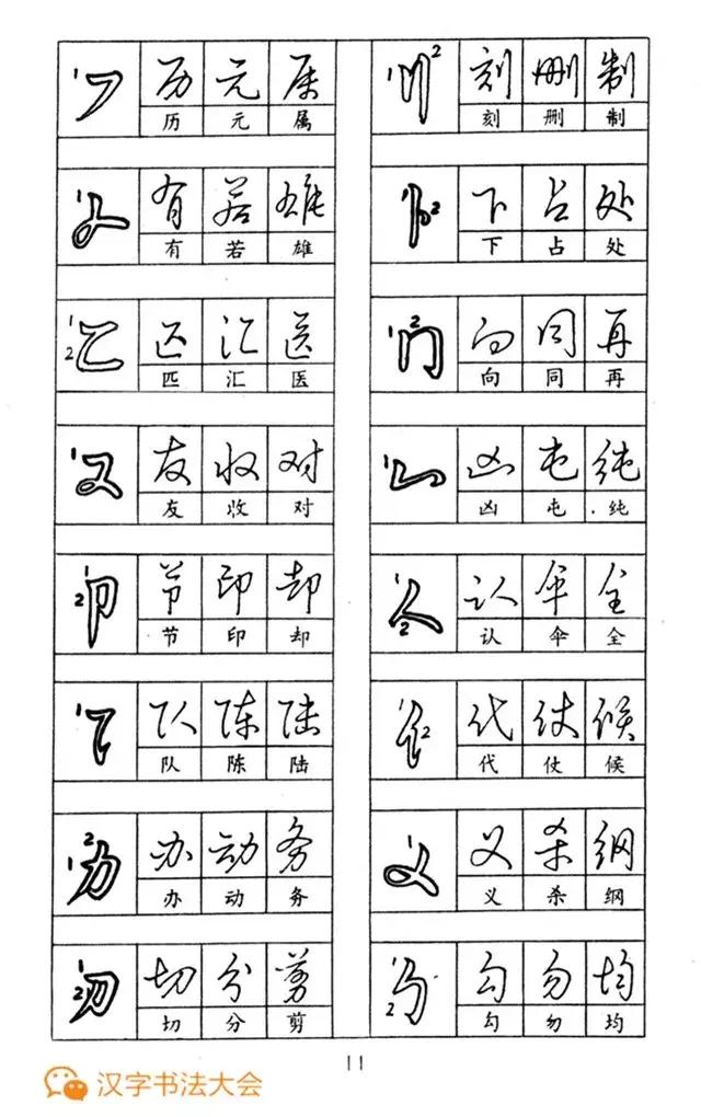 钢笔字行楷草字怎么写好看,怎样快写钢笔字