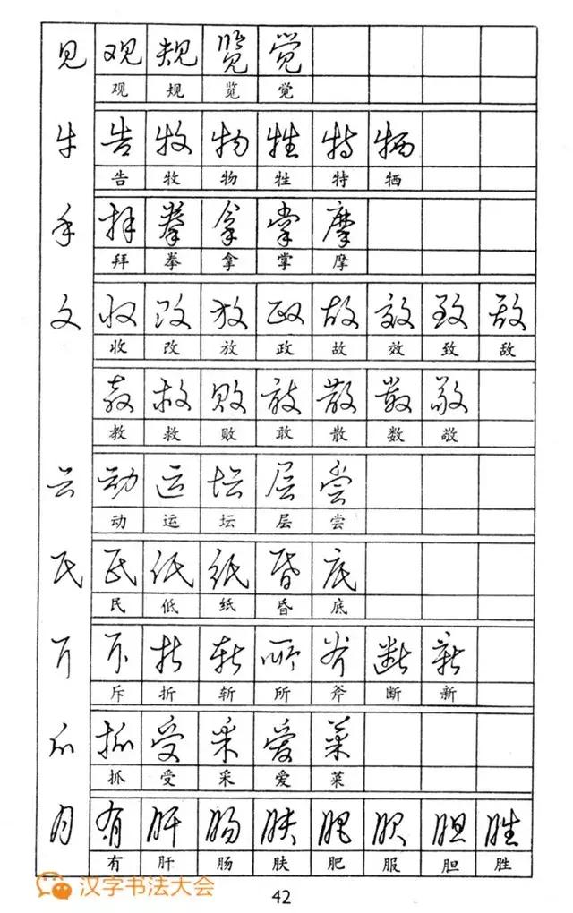 钢笔字行楷草字怎么写好看,怎样快写钢笔字