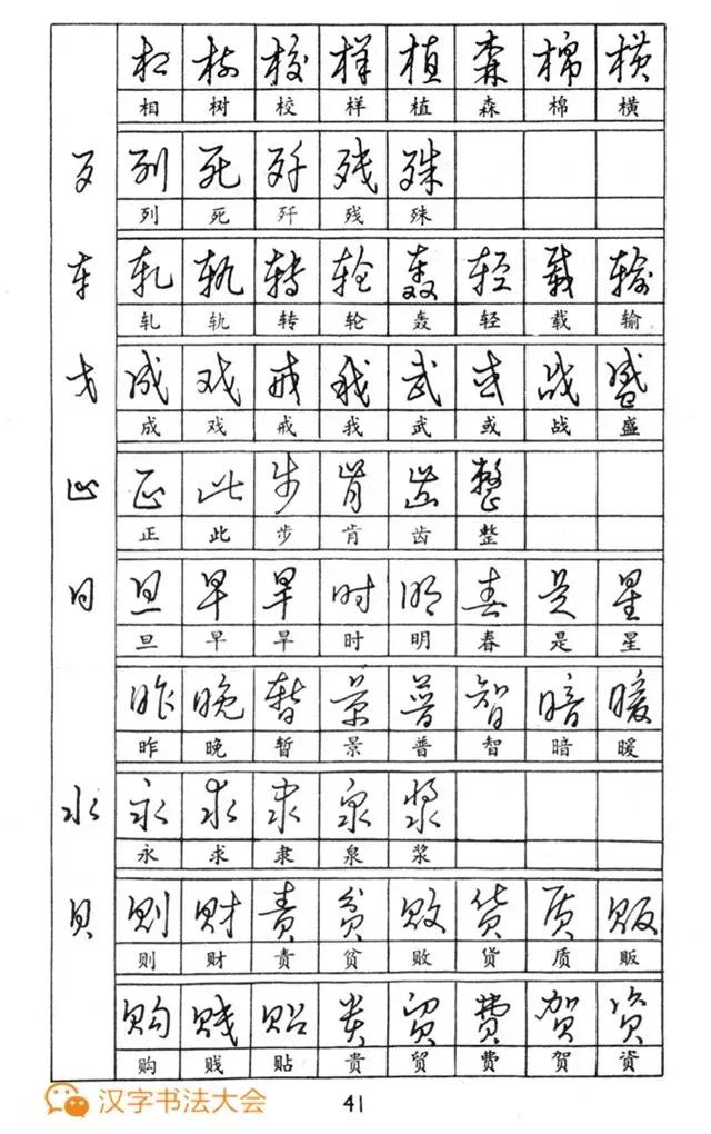 钢笔字行楷草字怎么写好看,怎样快写钢笔字