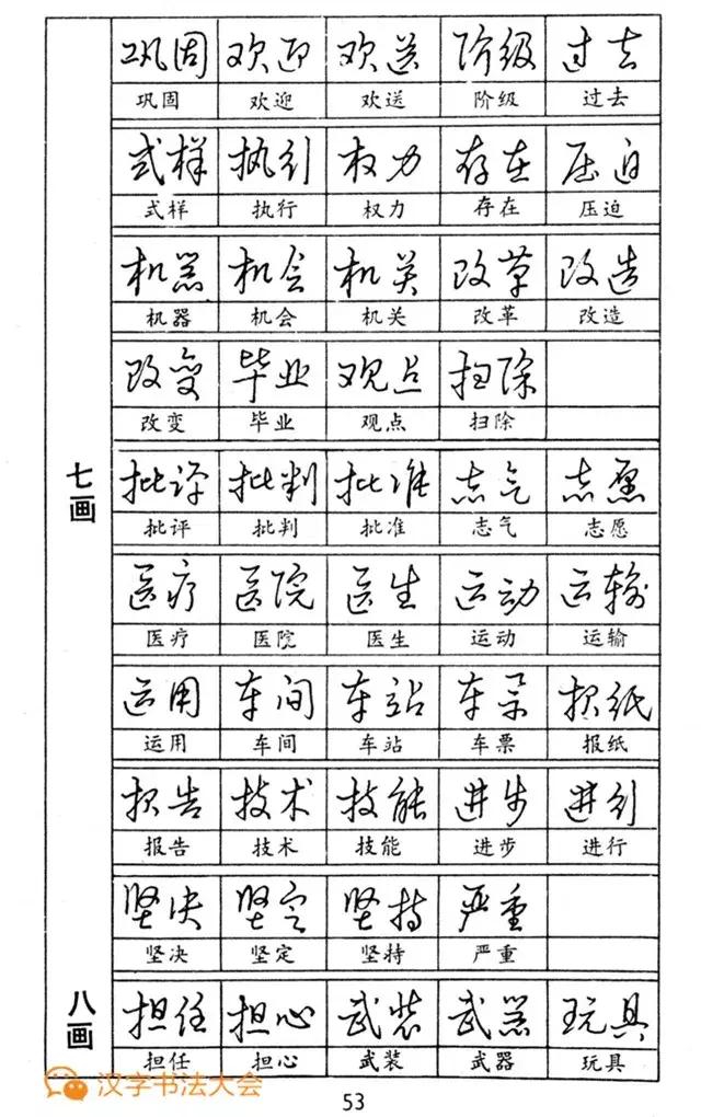 钢笔字行楷草字怎么写好看,怎样快写钢笔字