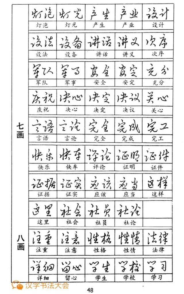 钢笔字行楷草字怎么写好看,怎样快写钢笔字
