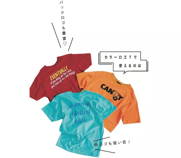 日本杂志揭载春夏最强搭配元素：LOGO字母T、透视裙