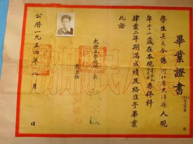 太原理工大学老照片,太原理工大学二十年前照片