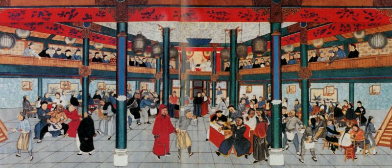 酒楼闹鬼,酒楼风波