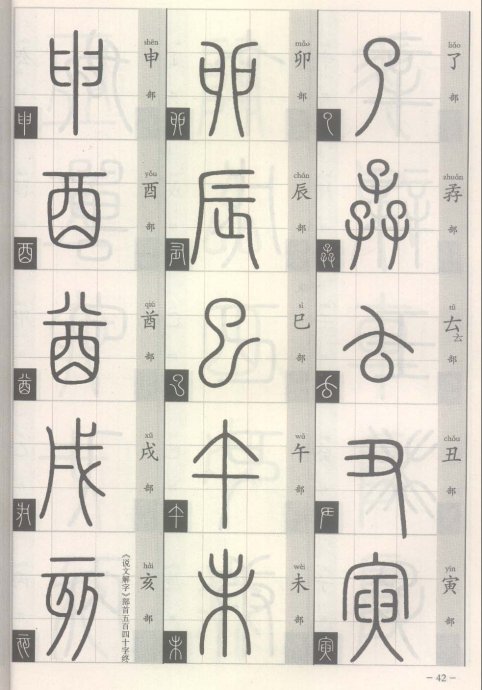 说文解字部首歌,说文解字部首540讲解