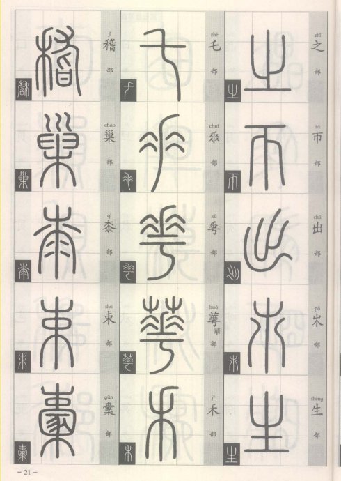 说文解字部首歌,说文解字部首540讲解