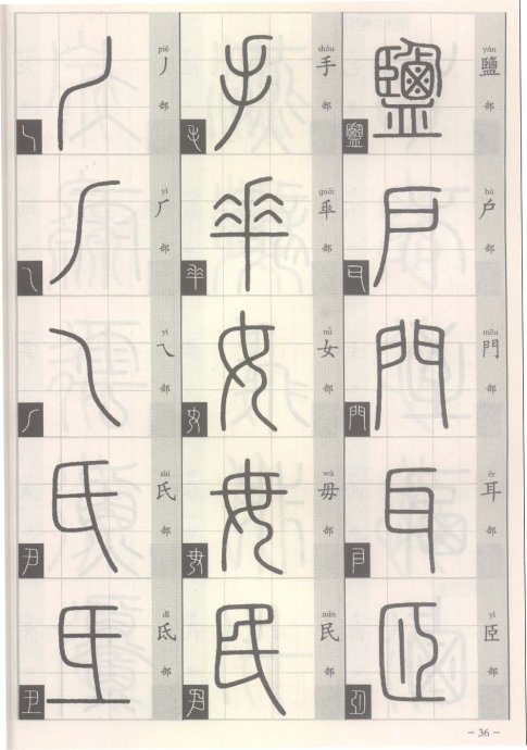 说文解字部首歌,说文解字部首540讲解