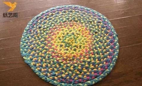 旧衣服编织坐垫花样大全,旧衣坐垫编织教程