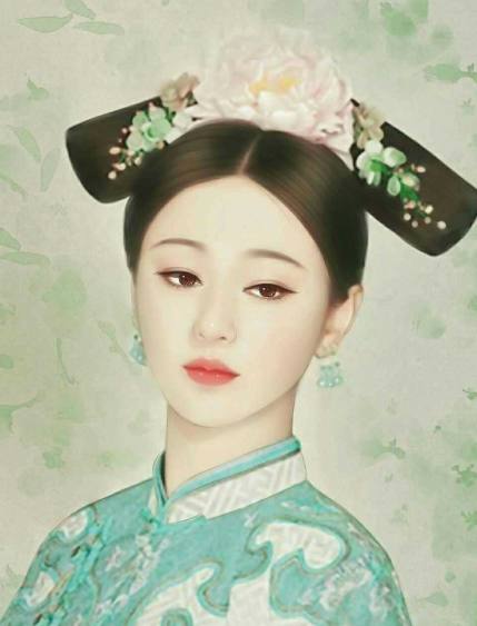 十二星座双子座古装女图片,十二星座手绘之古风双子座教程