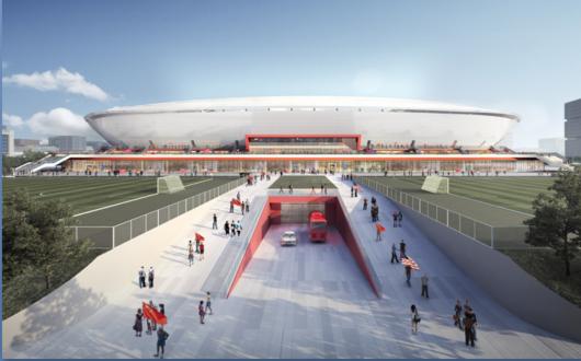 广州恒大专业足球场动工,广州恒大莲花体育足球场最新消息