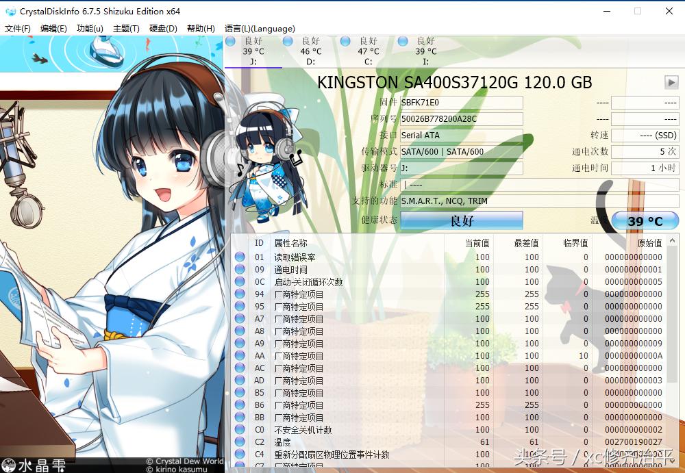 金士顿a400和uv400固态硬盘怎么样,七彩虹固态硬盘cf500和金士顿a400