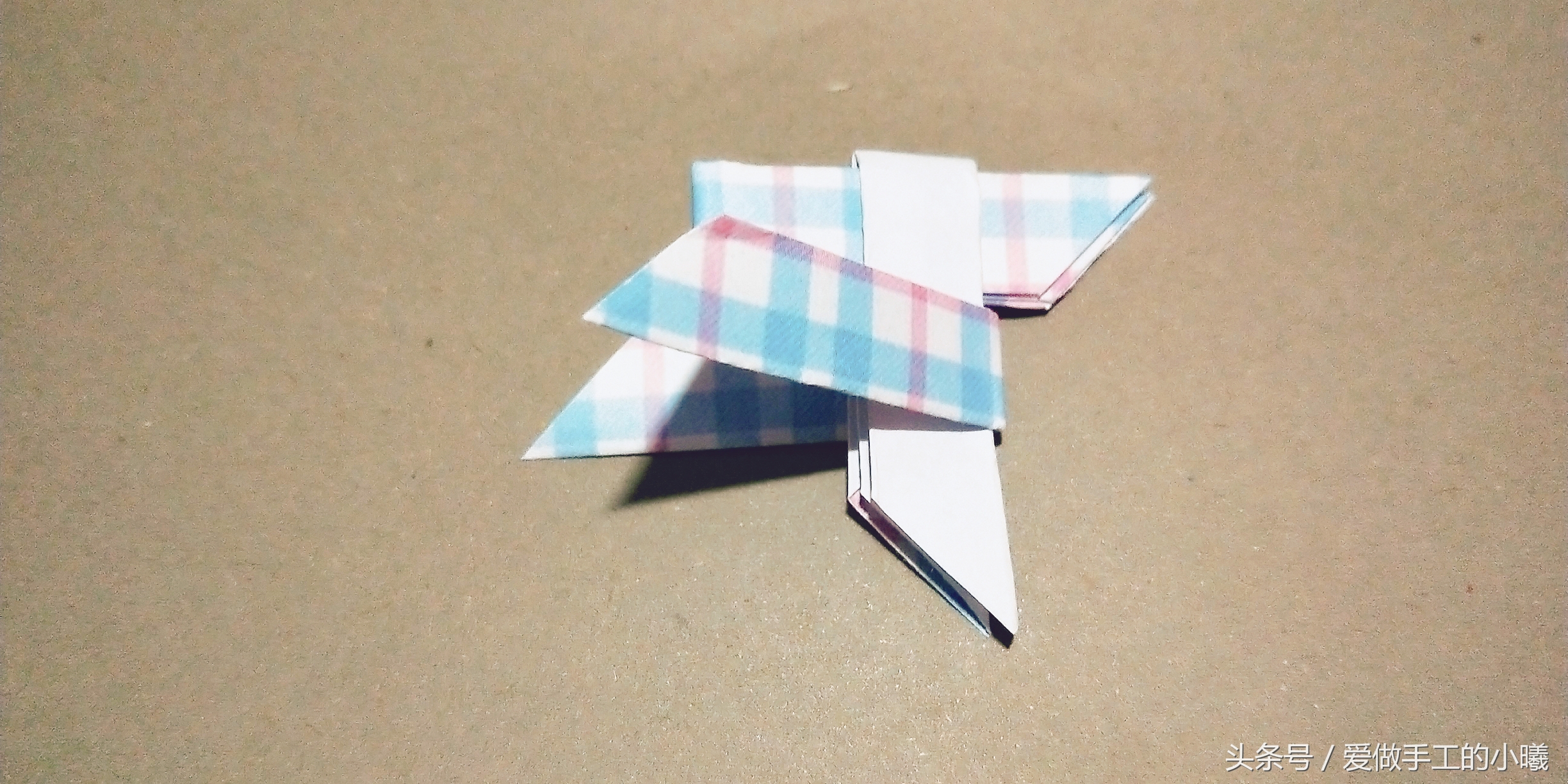 儿童折纸3到6岁简单折纸飞镖,折纸有八个角的飞镖