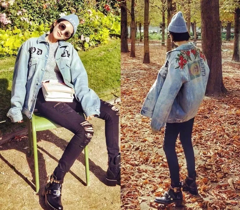 牛仔外套怎么搭配最时髦,牛仔外套的正确穿搭方法
