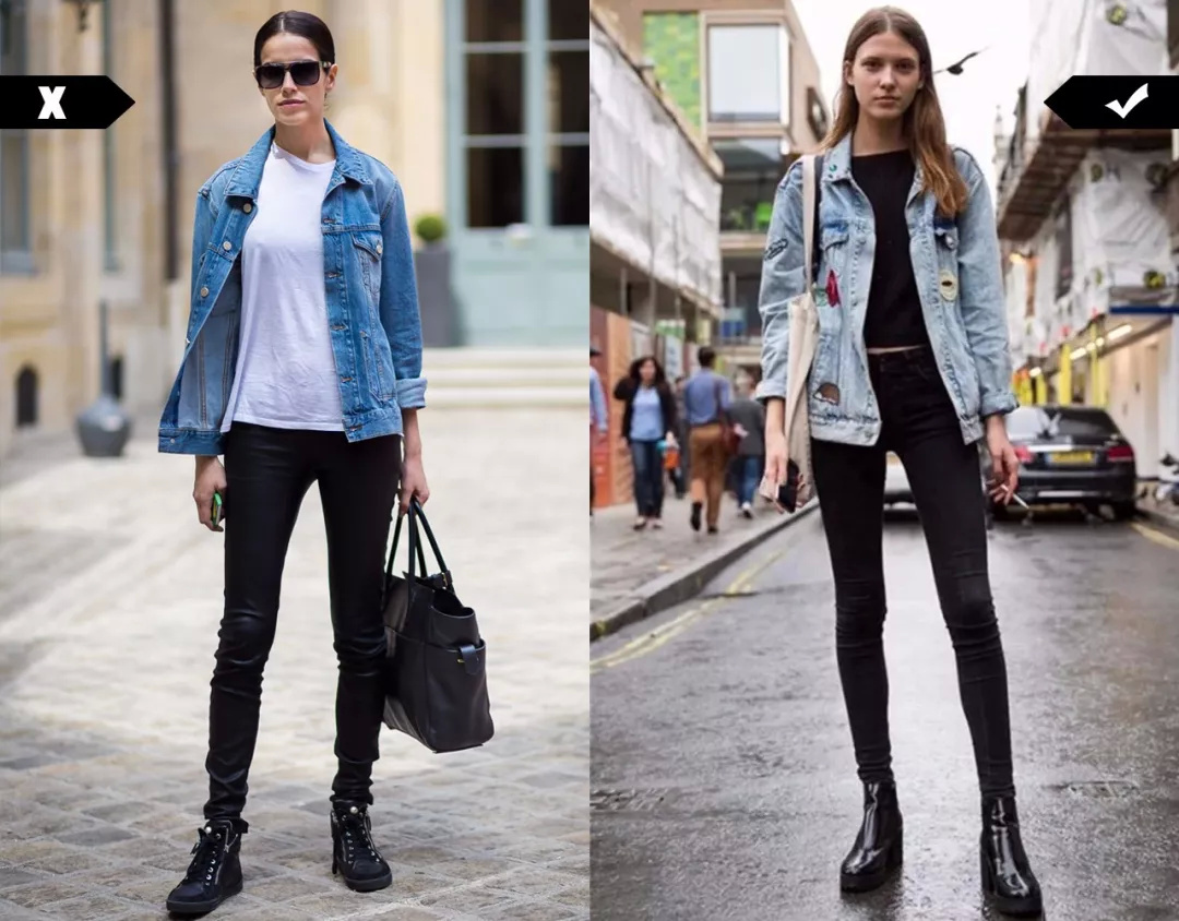 牛仔外套怎么搭配最时髦,牛仔外套的正确穿搭方法