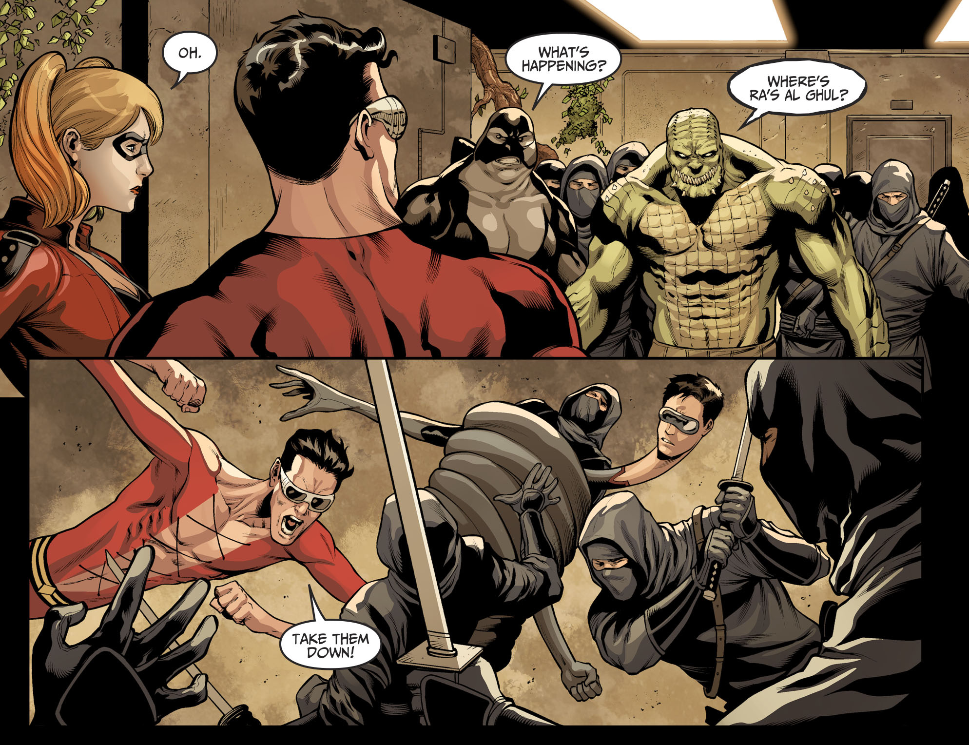 不义联盟神奇女侠大结局,不义联盟2女孩被小丑电死