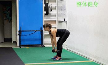 体型瘦举哑铃增肌肉,8个哑铃动作锻炼全身肌肉