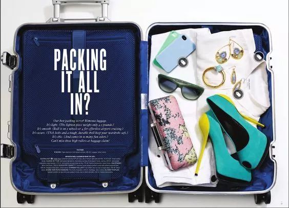 旅行必备旅行箱,旅游行李箱应该都要有什么