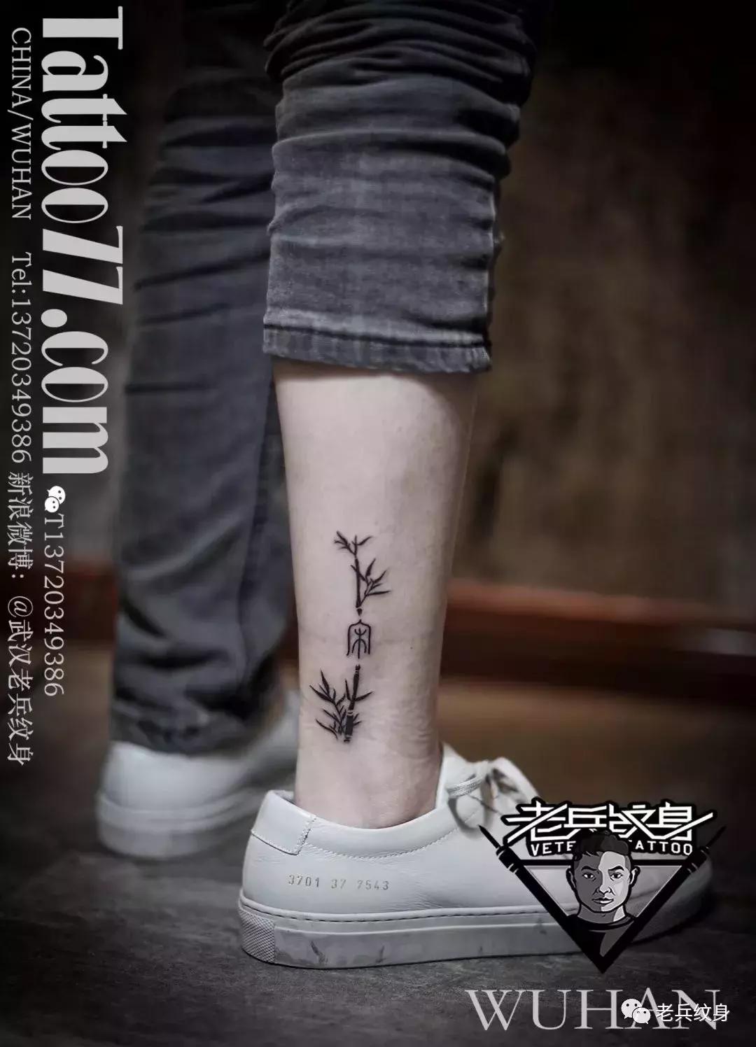 老兵纹身工作室的纹身结果,老兵纹身小臂手稿大全