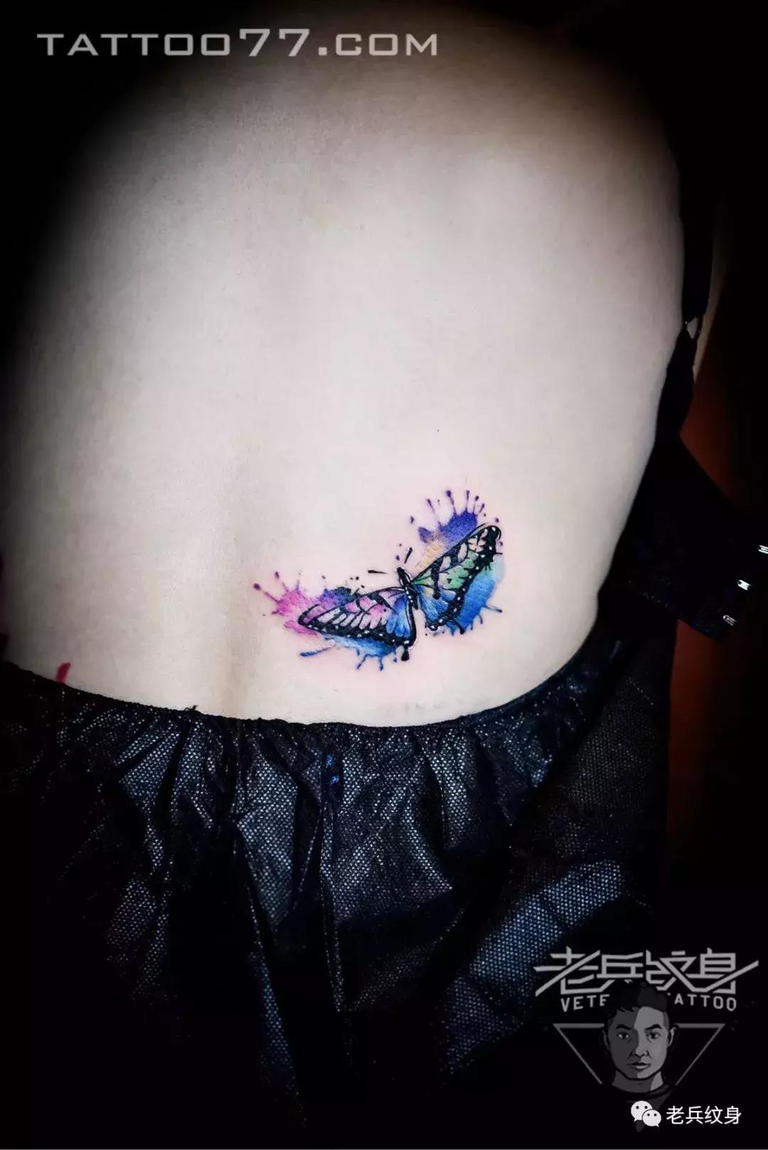 老兵纹身工作室的纹身结果,老兵纹身小臂手稿大全