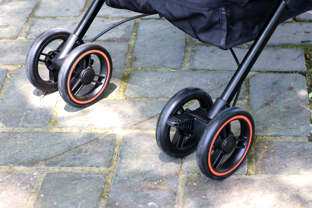 婴儿木推车可坐可躺可睡轻巧折叠,推车婴儿可坐可躺0-6岁轻巧