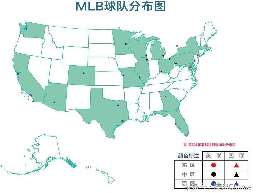 mlb美职大联盟球队名字,mlb为什么分为美联和国联球队