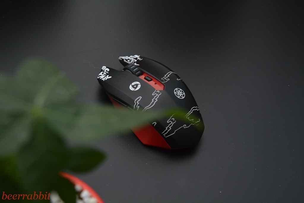 达尔优无线鼠标lm120g,达尔优火影联动键盘