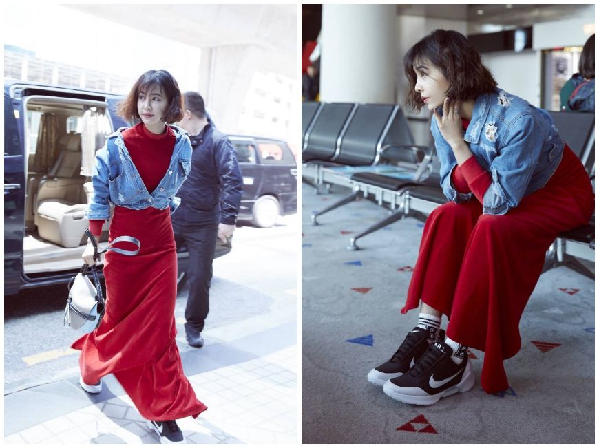 蔡依林短款外套搭配图片,蔡依林真敢穿小个子穿出女王气场