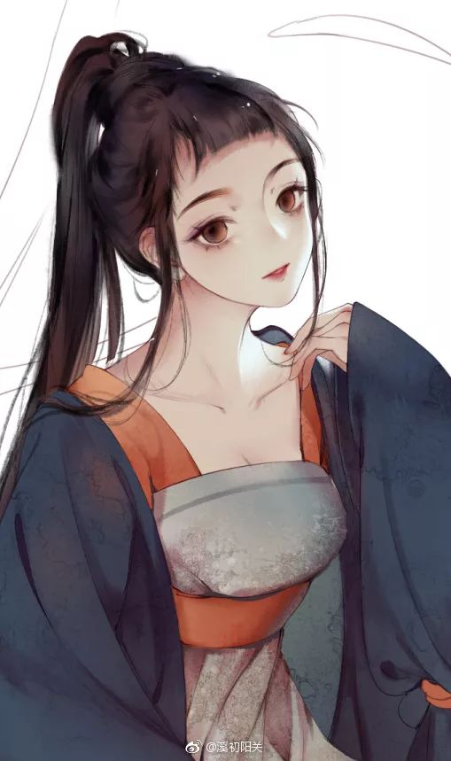 画师溪初阳关：创作的初心来自女神—伊吹五月
