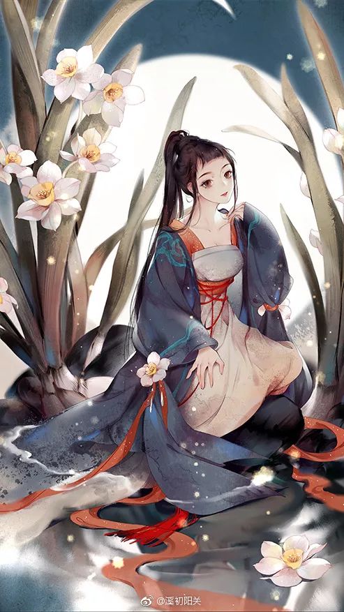 画师溪初阳关：创作的初心来自女神—伊吹五月