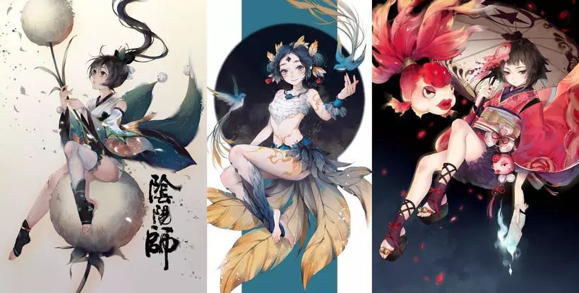 画师溪初阳关：创作的初心来自女神—伊吹五月