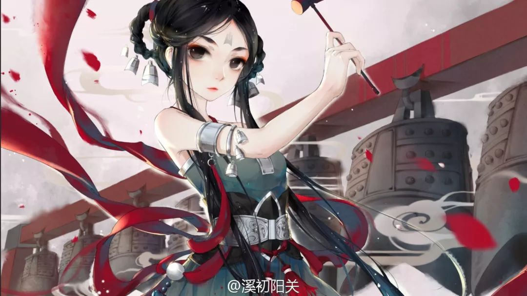 画师溪初阳关：创作的初心来自女神—伊吹五月