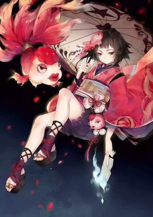 画师溪初阳关：创作的初心来自女神—伊吹五月