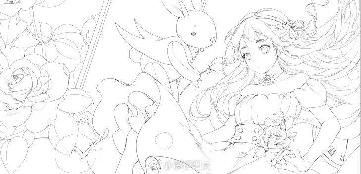 画师溪初阳关：创作的初心来自女神—伊吹五月